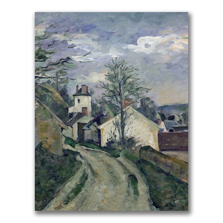 Paul Cezanne 'The House Of Doctor Gachet' Canvas Art,18x24